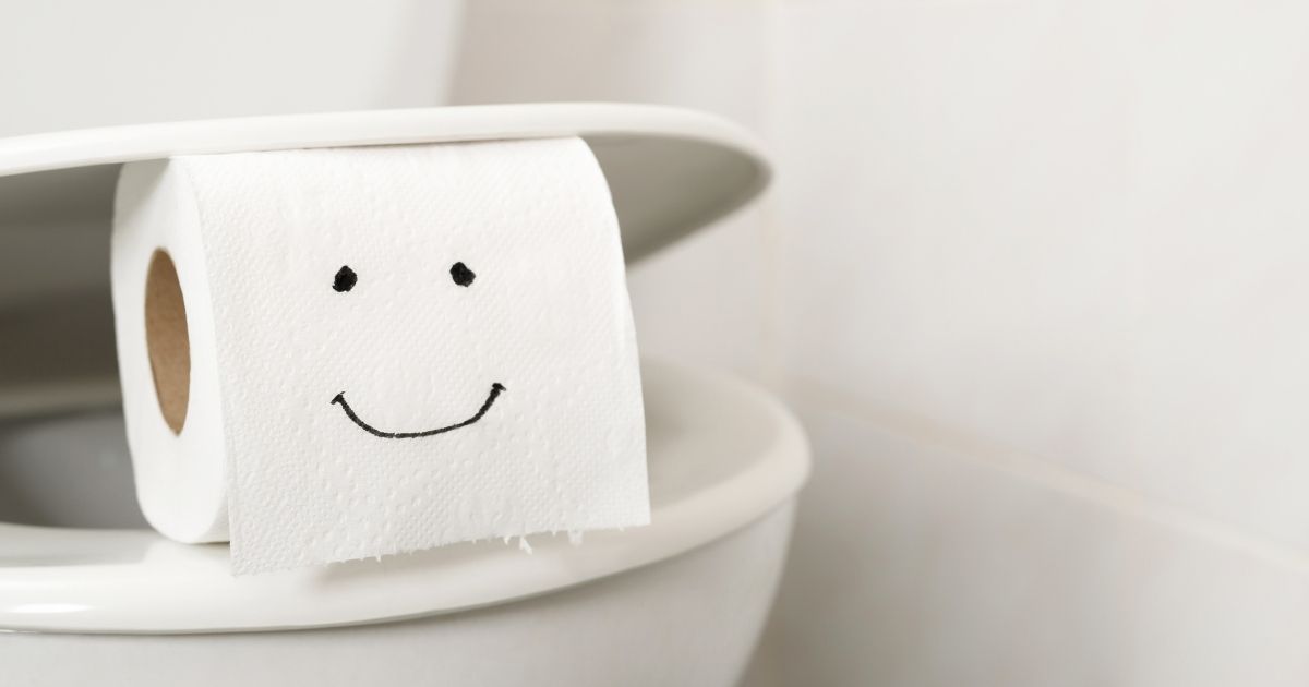 Toiletpapir der smiler